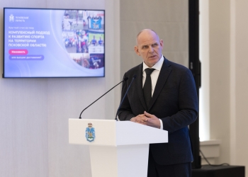 Александр Карелин посетил Псков с рабочим визитом 