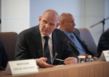 Александр Карелин представил проект «Выбор Сильных» в национальном центре «Россия» в Красноярске