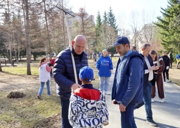 Массовый субботник в Новосибирске