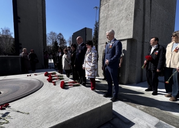 Патриотическая акция «Эхо Победы» объединила более 600 студентов в Новосибирской области