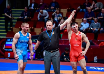 Роман Власов - борец из Новосибирска