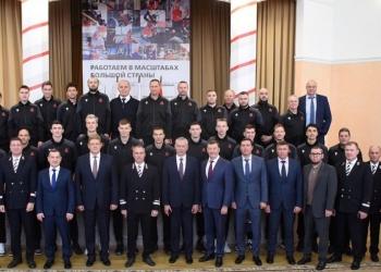В управлении ЗСЖД состоялась встреча с игроками ВК «Локомотив» перед новым игровым сезоном